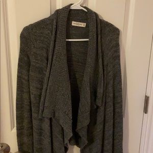Abercrombie and Fitch Grey Cardigan